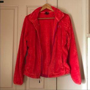 The North Face furry jacket